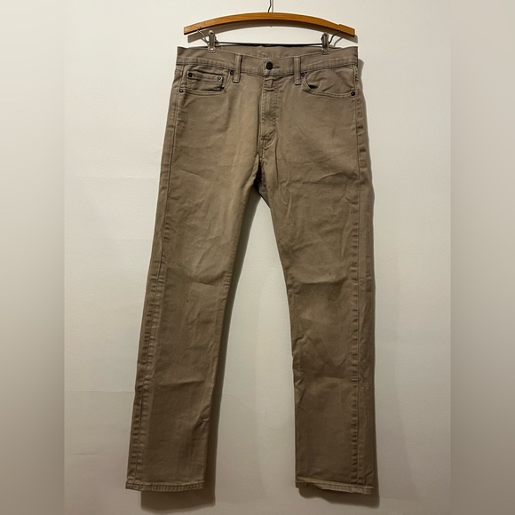 Levi's Other - LEVI’S 501 Original Fit Twill Mens Jeans 34x32 Straight Leg Tan